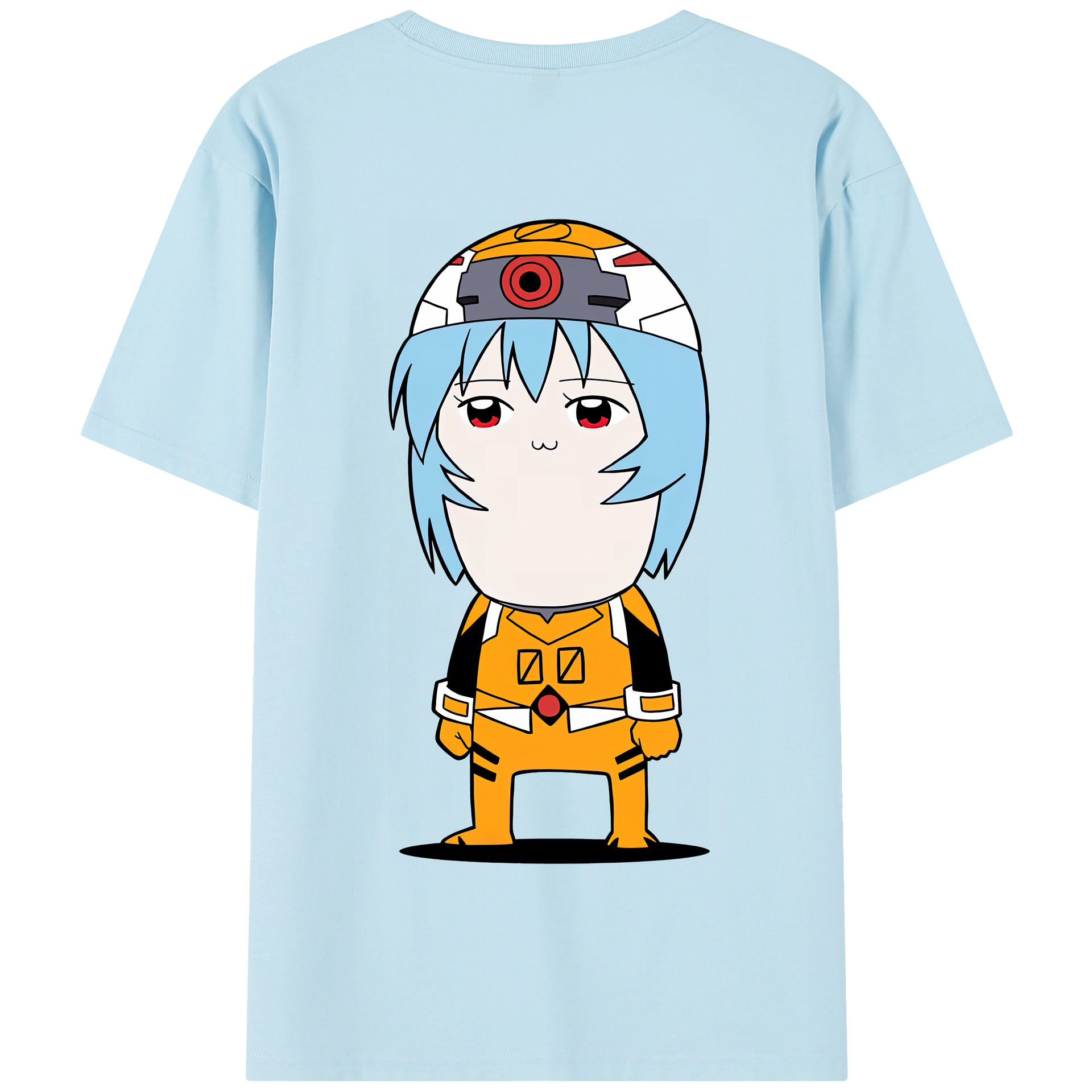 （画像用） EVA 新世紀エヴァンゲリオン 綿100％半袖Tシャツ（背面プリント）